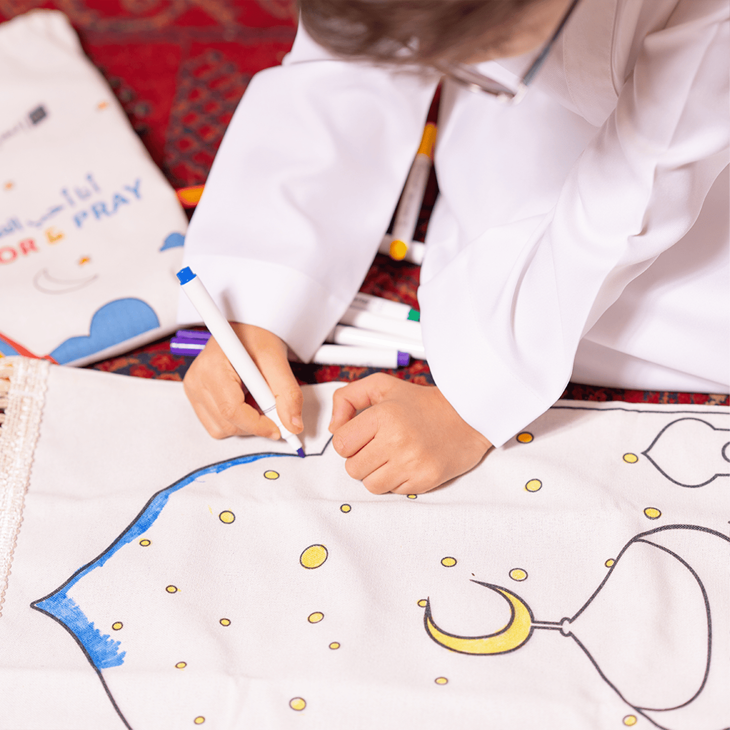 Color & Pray Kids Prayer Mat - Nusuki SA