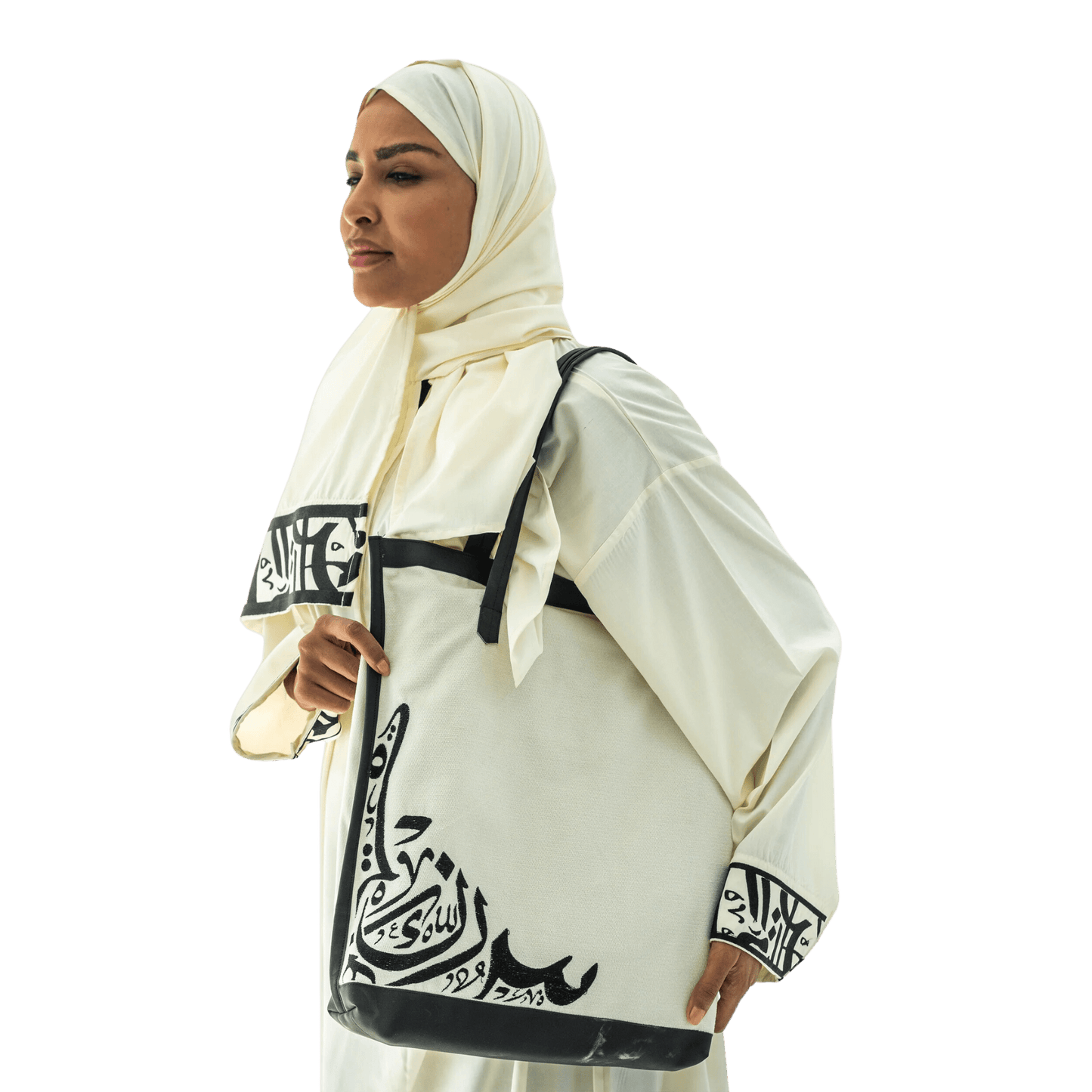 Embroidered Arabic Alphabet Prayer Set - Nusuki SA