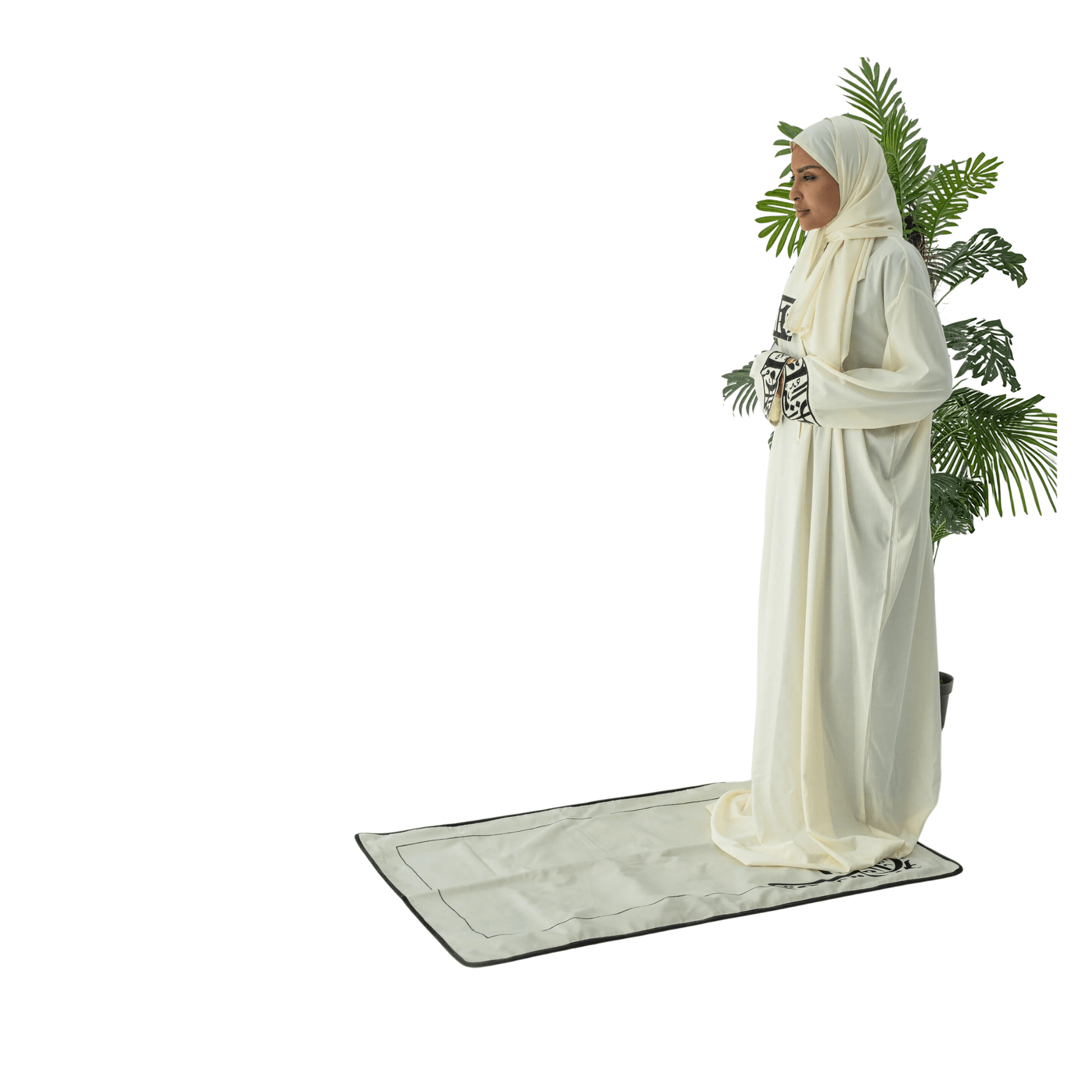 Embroidered Arabic Alphabet Prayer Set - Nusuki SA