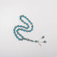 Firozi Silver Prayer Beads - Nusuki SA