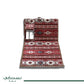 Floor Mattress With Backrest and arm rest For Trips And Camping Red 2 - Nusuki SA
