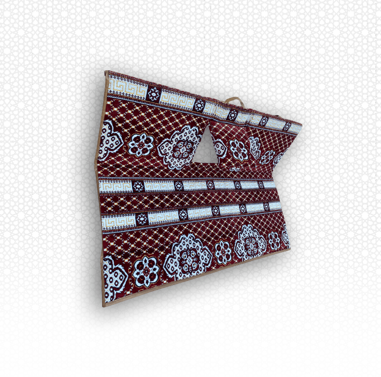 Floor Mattress With Backrest and arm rest For Trips And Camping Red 3 - Nusuki SA