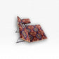 Floor Mattress With Backrest and arm rest For Trips And Camping Red - Nusuki SA