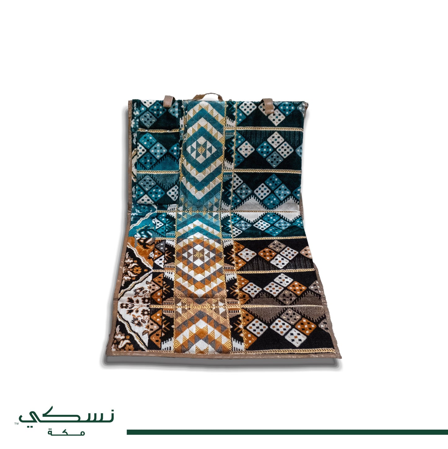 Floor Mattress With Backrest For Trips And Camping Green 2 - Nusuki SA