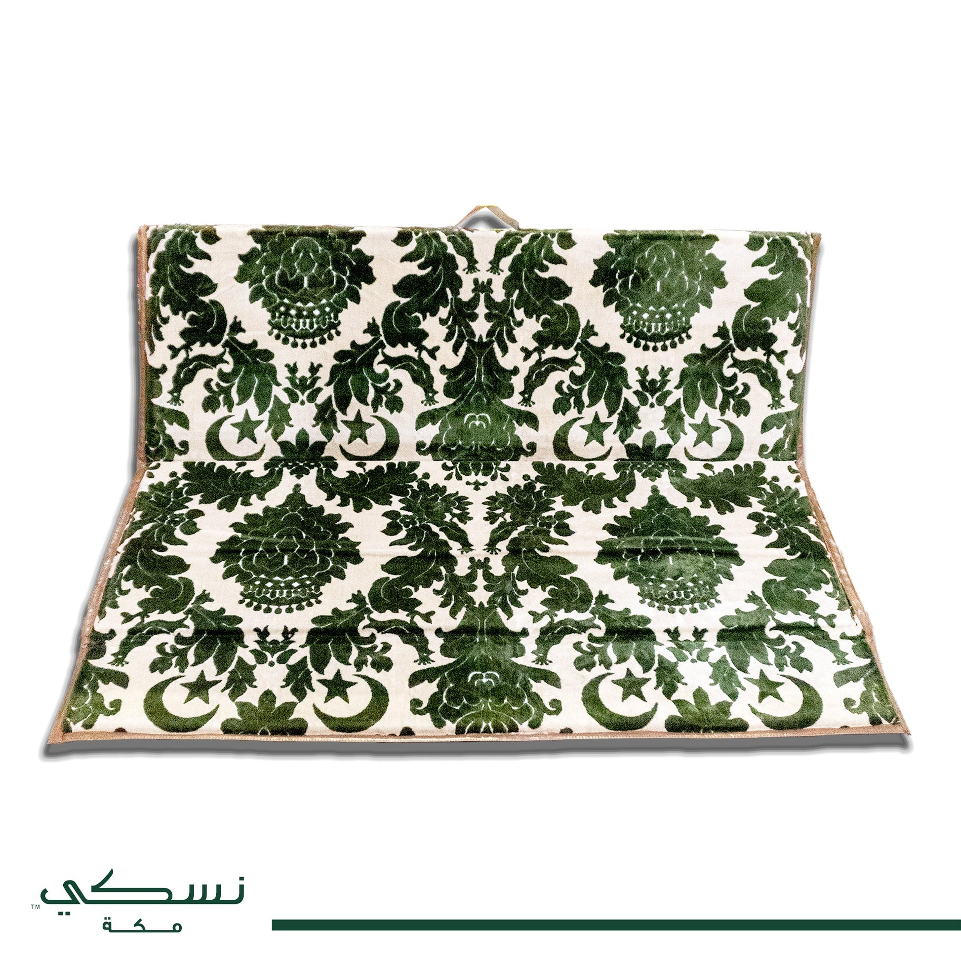 Floor Mattress With Backrest For Trips And Camping Green - Nusuki SA