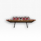 Floor Mattress With Backrest For Trips And Camping Red 2 - Nusuki SA