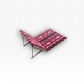 Floor Mattress With Backrest For Trips And Camping Red 3 - Nusuki SA