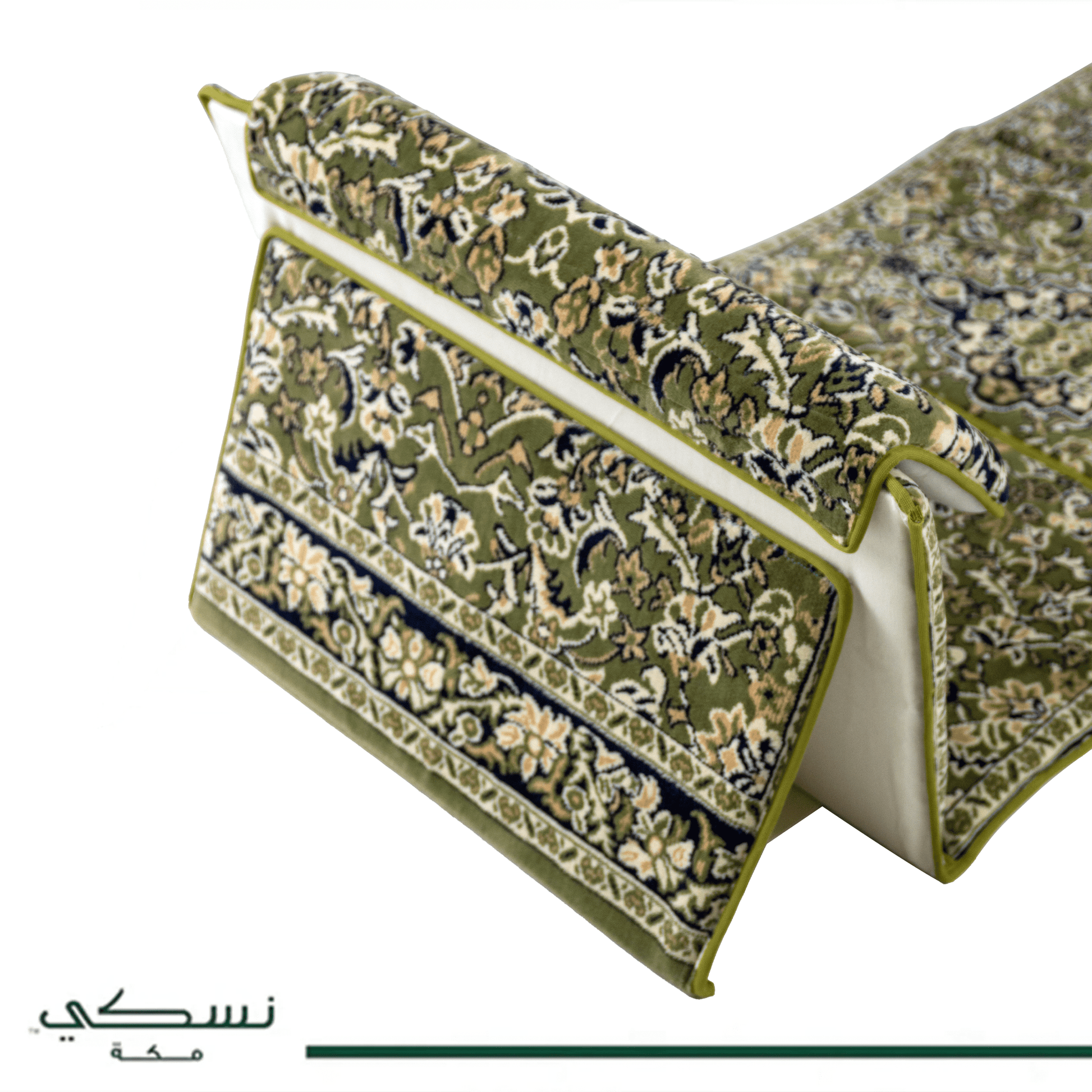 Foldable Backrest Rawdat Al - Haramain Green XXL - Nusuki SA