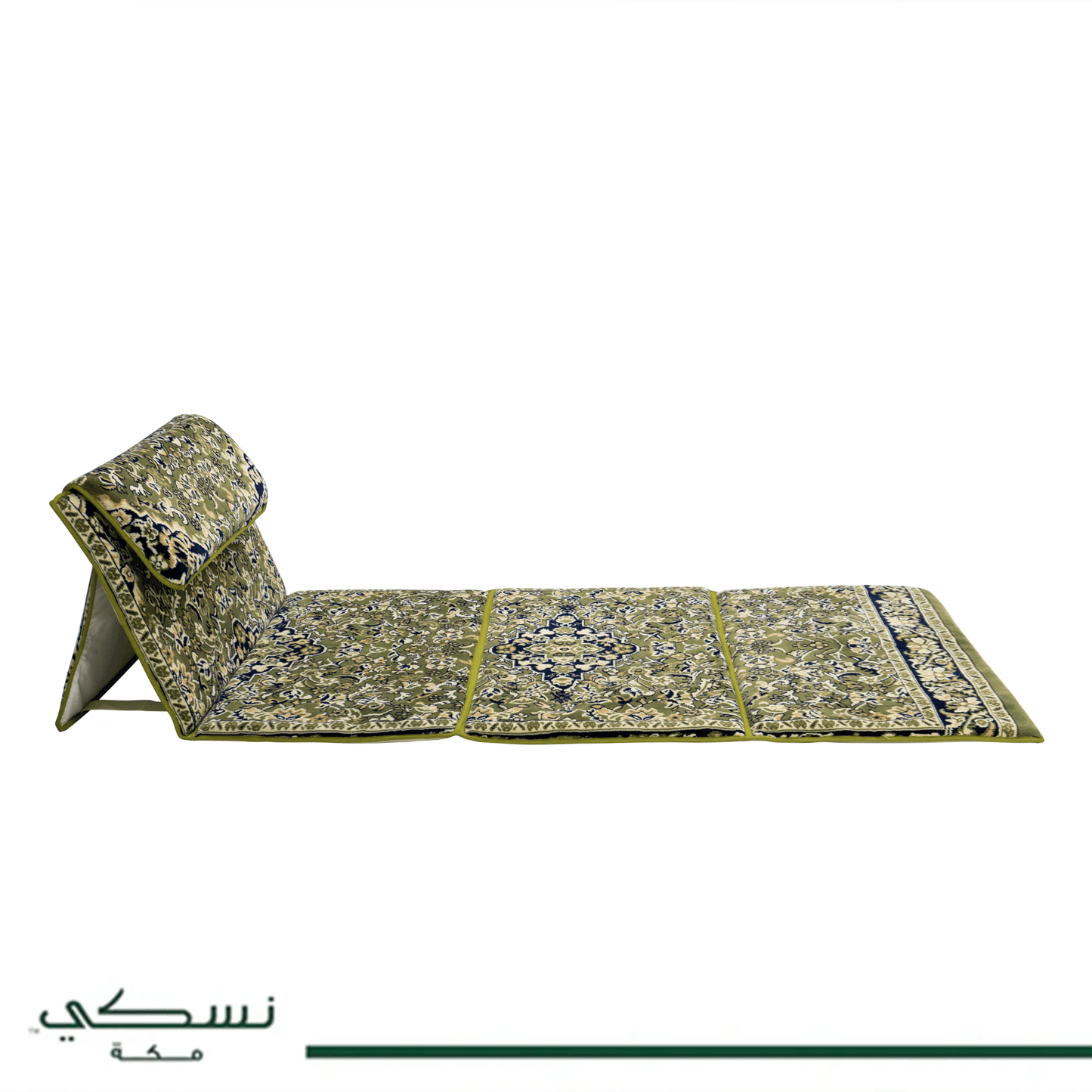 Foldable Backrest Rawdat Al - Haramain Green XXL - Nusuki SA