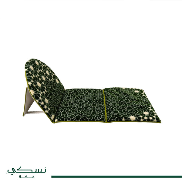 Foldable Prayer Mat Al Andalusia - Green - Nusuki SA
