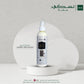 Bottle of AlHaram Freshener with a white and gold label