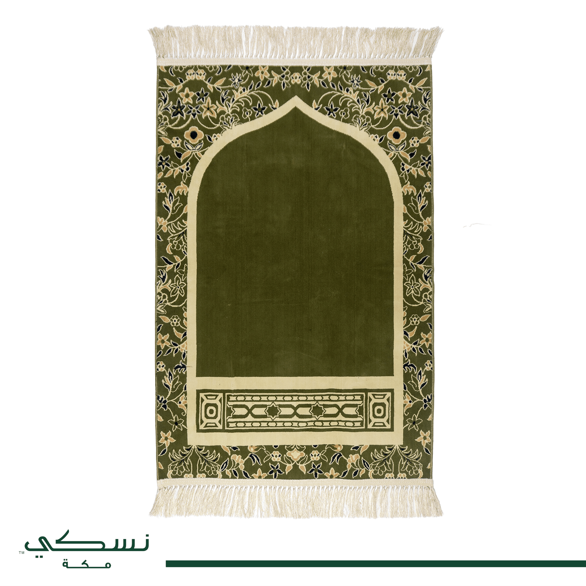 Imam Al Haram Al Makki Prayer Mat XL with Handbag - Nusuki SA