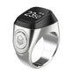 Iqibla Smart Tasbih Zikr Ring Metal Silver - Nusuki SA