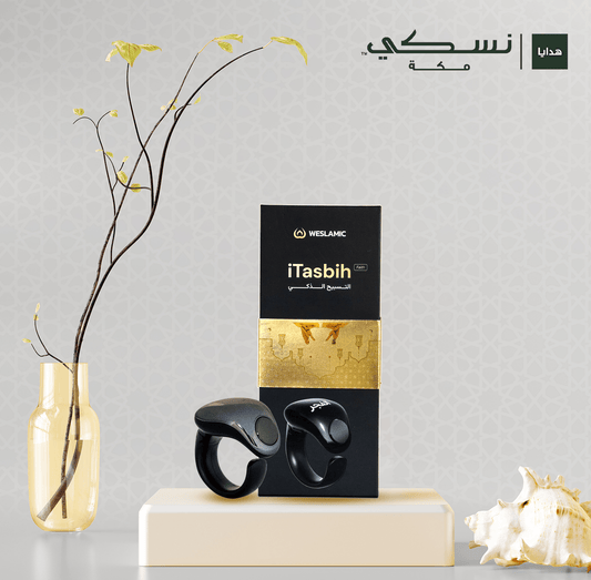 iTasbih Zikr ring Silver - 3 Sizes - Nusuki SA