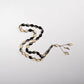 Ivory with Embroidered Silver Prayer Beads - Nusuki SA