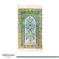 Kashmir Embroidered Prayer Mat-Floral Designs 2 - Nusuki SA