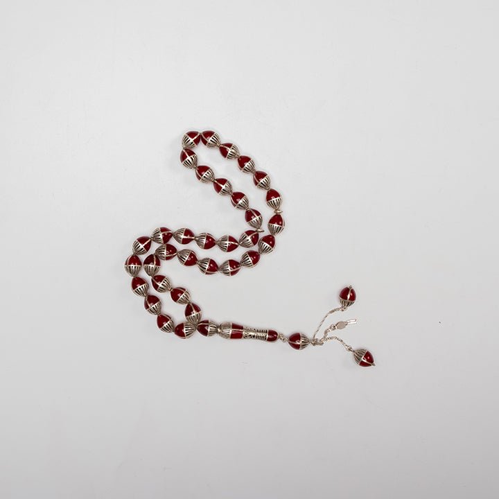 Marjan Silver Prayer Beads - Nusuki SA
