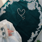 Minwal Modern Padded Prayer Mat Arched Green with Handbag - Nusuki Saudi Arabia