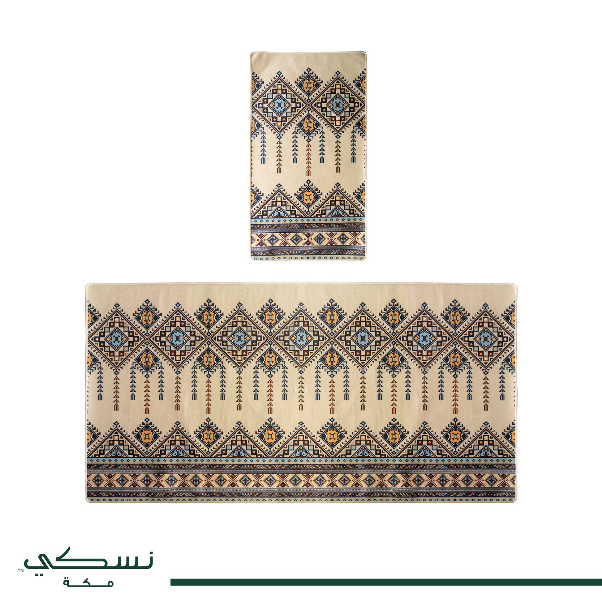 musalla Al Qutt Al Asiri with Handbag - Nusuki SA