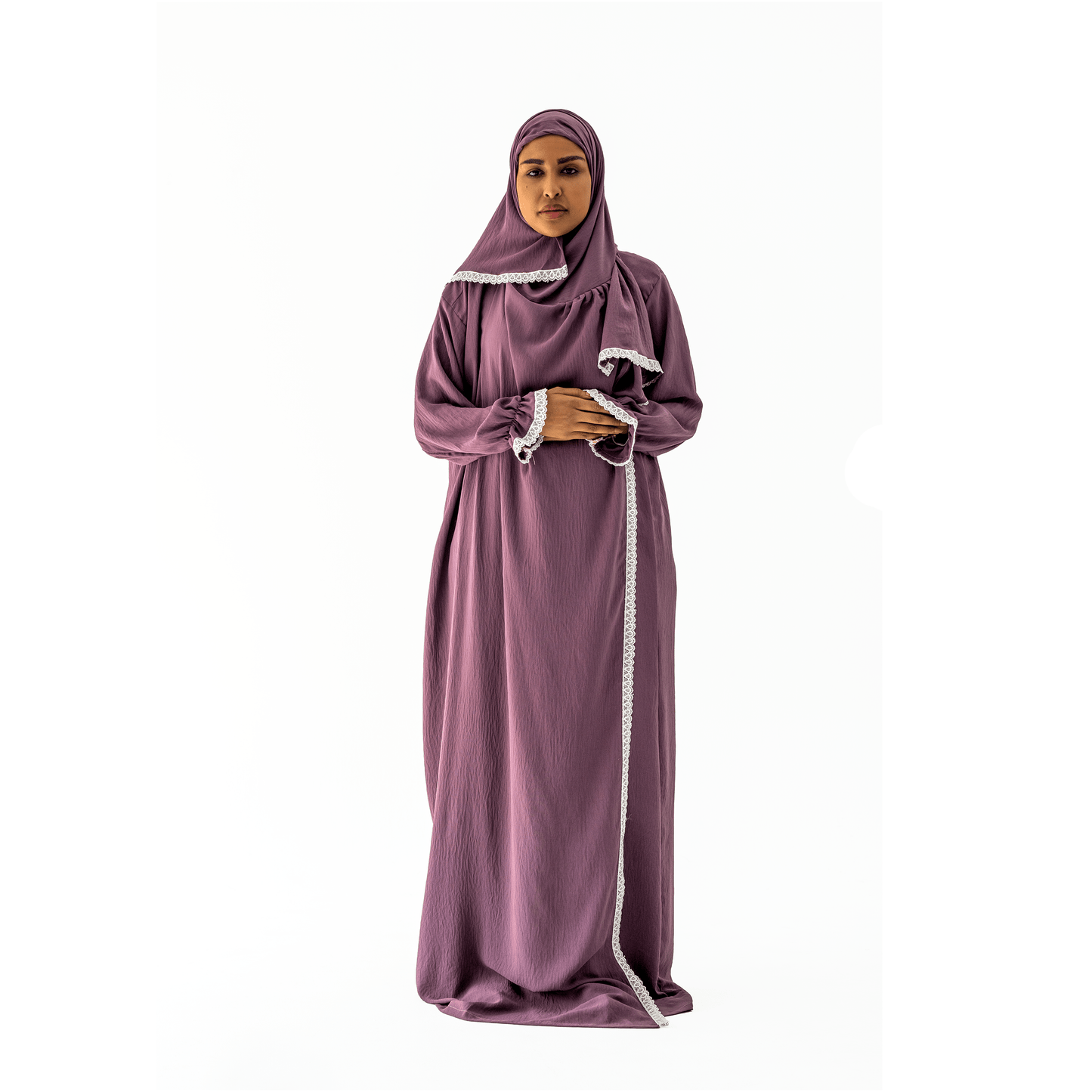 Open Prayer Dress Purple - Nusuki SA