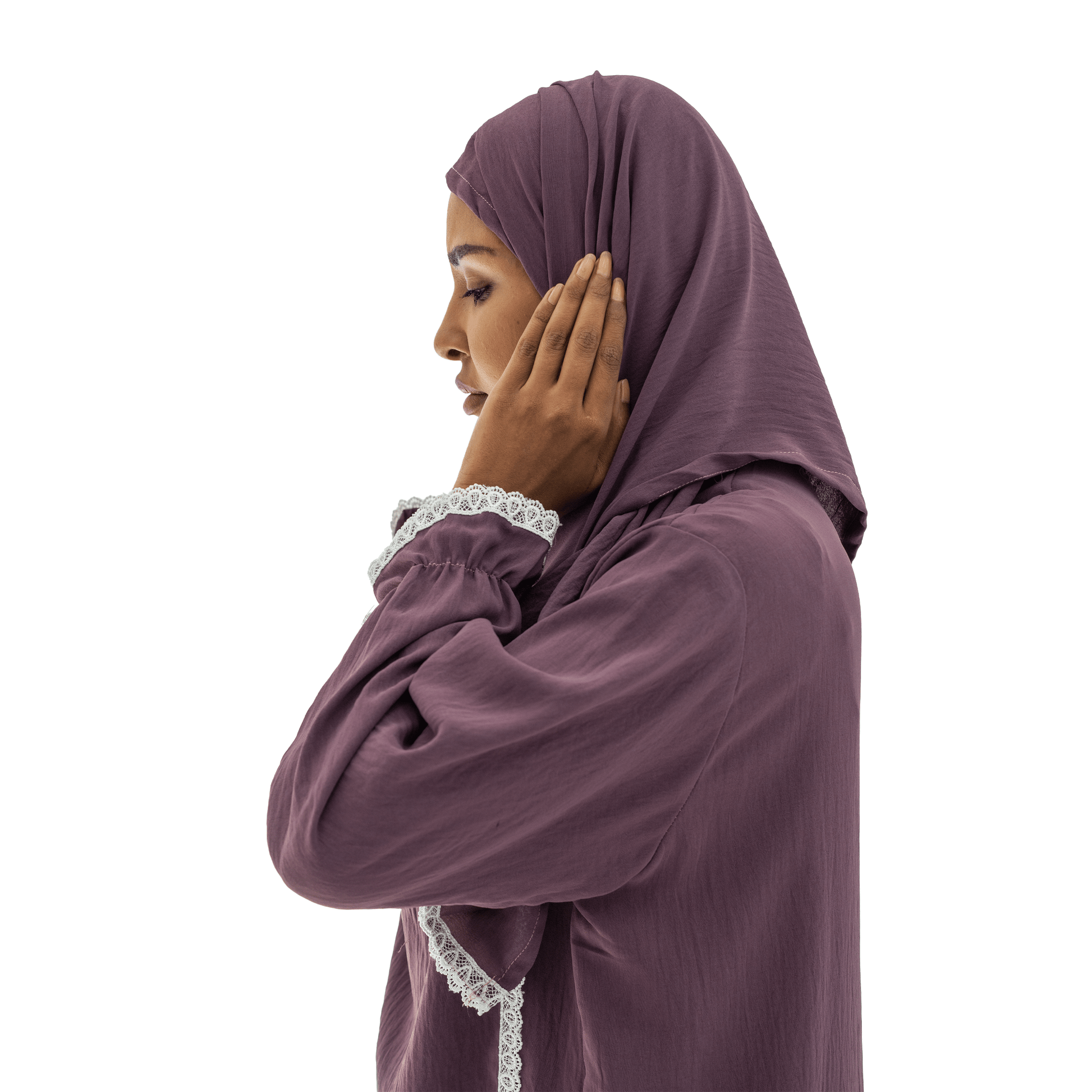 Open Prayer Dress Purple - Nusuki SA