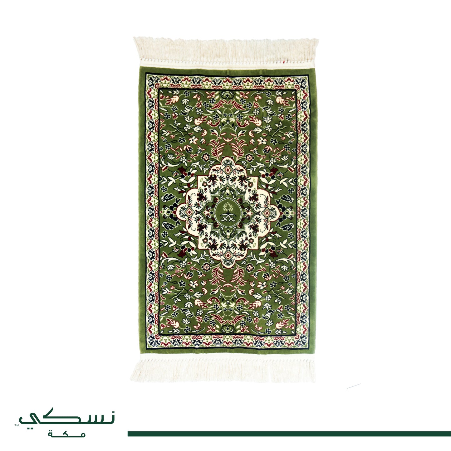 Al Rawda Premium Prayer Mat Green