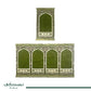 Portable Al Imam Musalla Mat Green - Nusuki SA