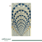 Prophet Mosque Multiarchs Padded Prayer Mat With HandBag - Nusuki Saudi Arabia