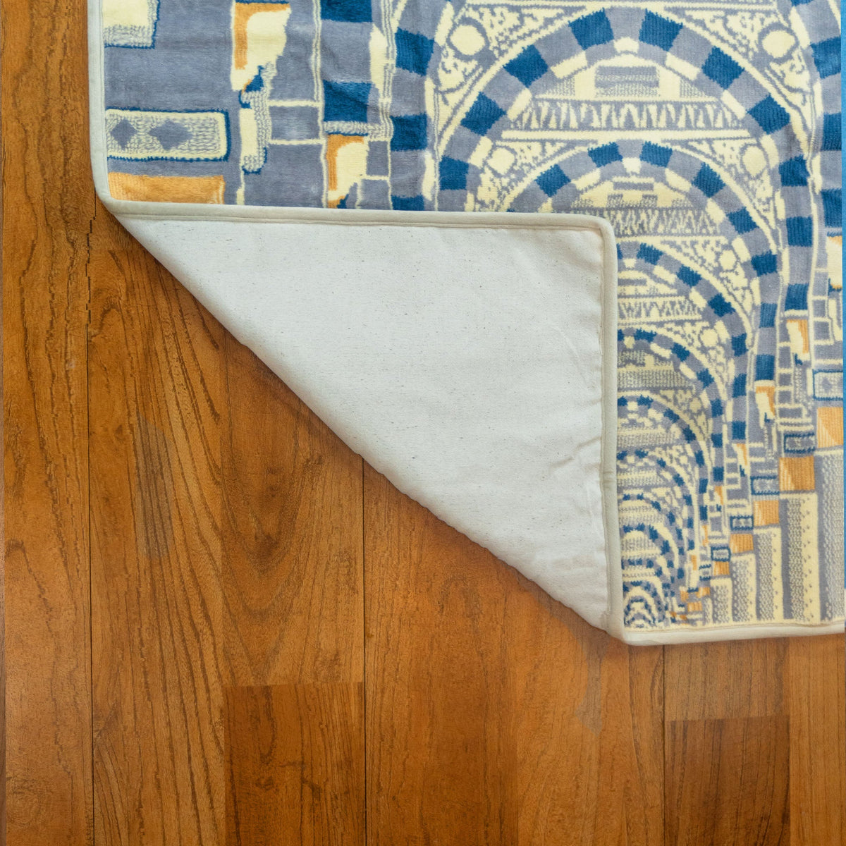 Prophet Mosque Multiarchs Padded Prayer Mat With HandBag - Nusuki Saudi Arabia