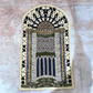 Prophet's Mihrab Padded Prayer Mat Arched with Handbag - Nusuki SA