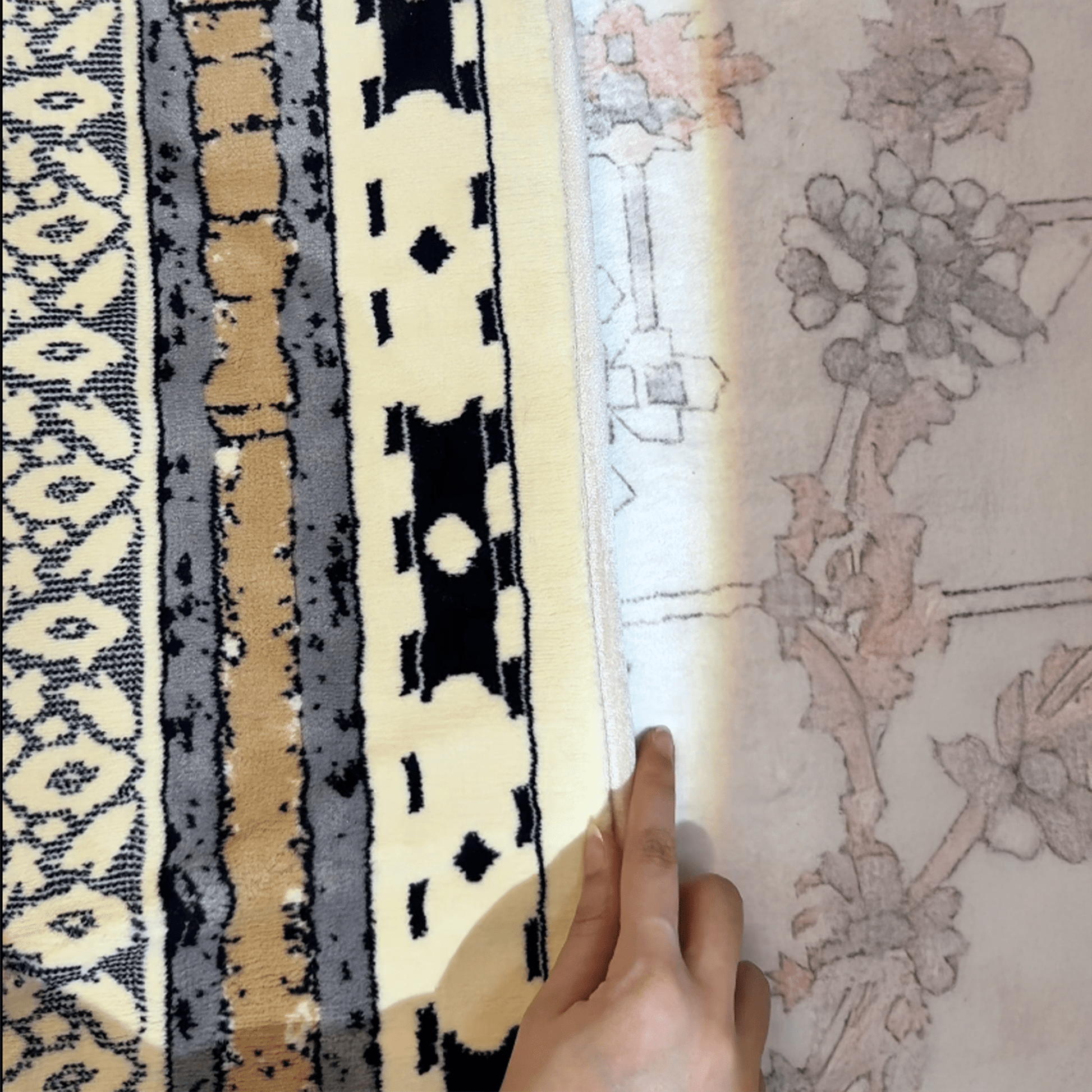 Prophet's Mihrab Padded Prayer Mat Arched with Handbag - Nusuki SA