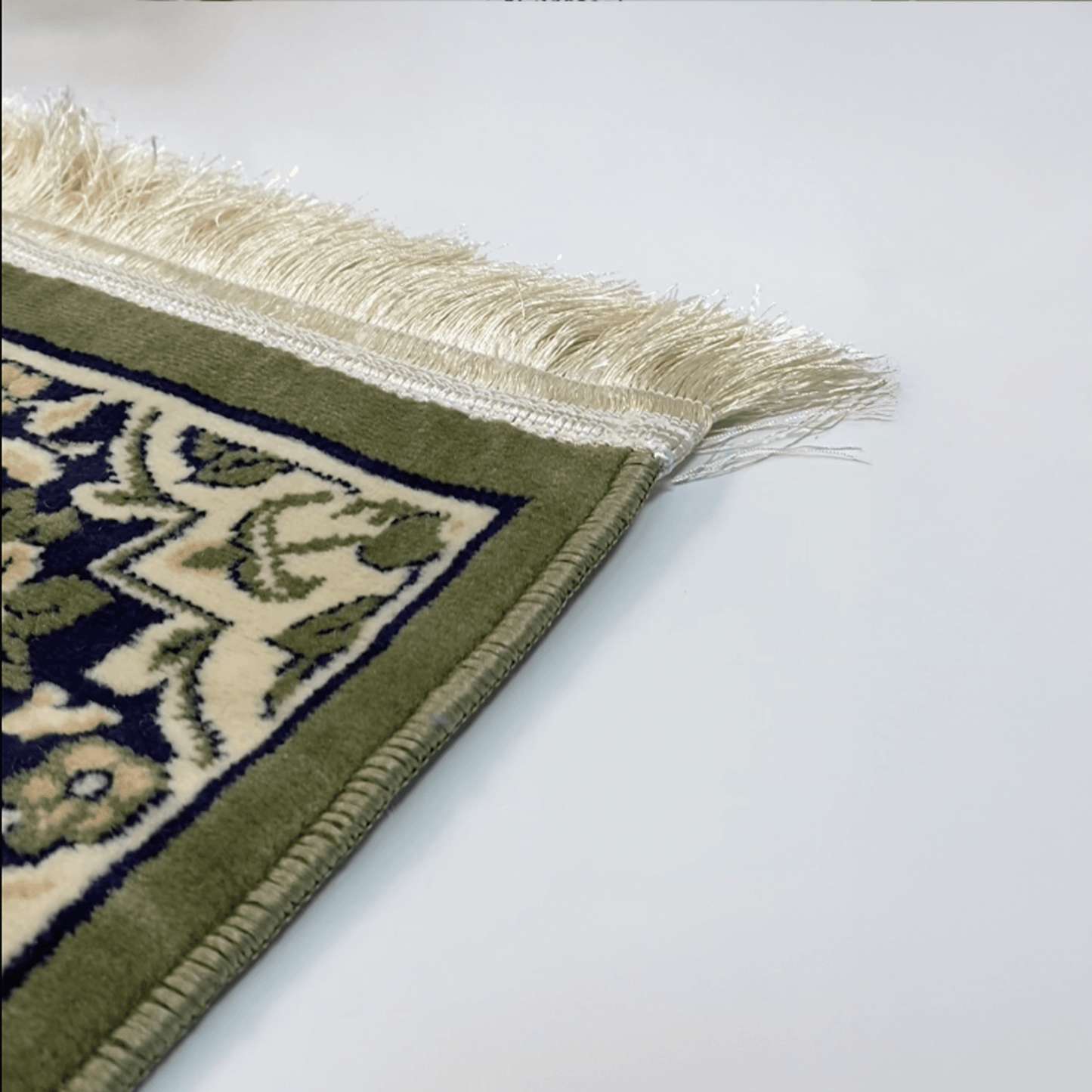 Rawdat Al - Haramain Prayer Mat Blue with Handbag - Nusuki SA