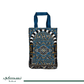 Rawdat Al Zahideen Prayer Mat Blue with Handbag - Nusuki SA