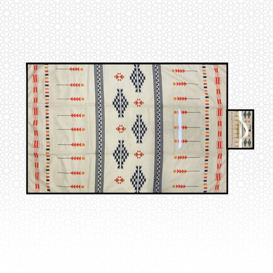 Saudi Heritages Camping Carpet Beige - Nusuki SA