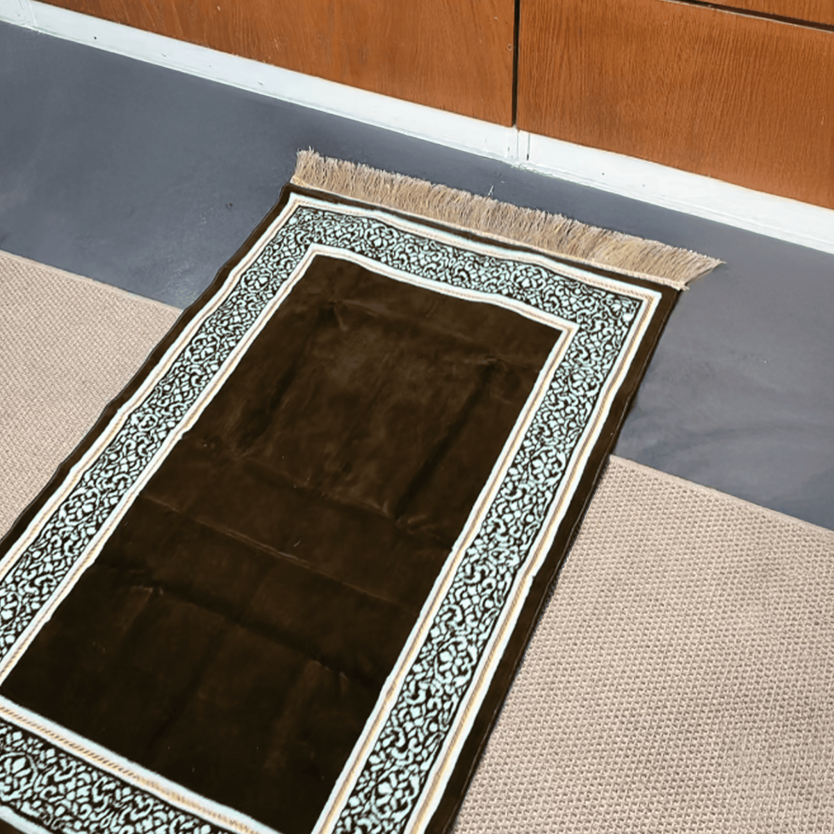 Sidrat Al Muntaha Prayer Mat Brown - Nusuki Saudi Arabia