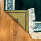 Sidrat Al Muntaha Prayer Mat Green - Nusuki Saudi Arabia