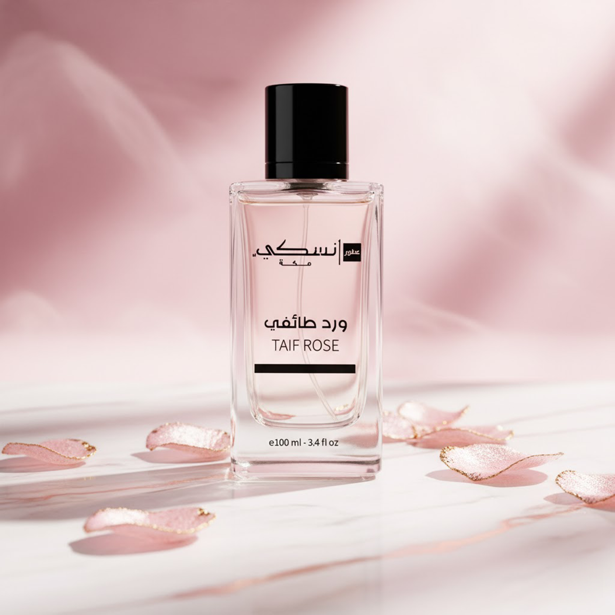 Taif Rose Perfume - 100 ml - Nusuki SA