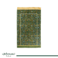 Travel Prayer Mat Rawda Green with Bag - Nusuki SA